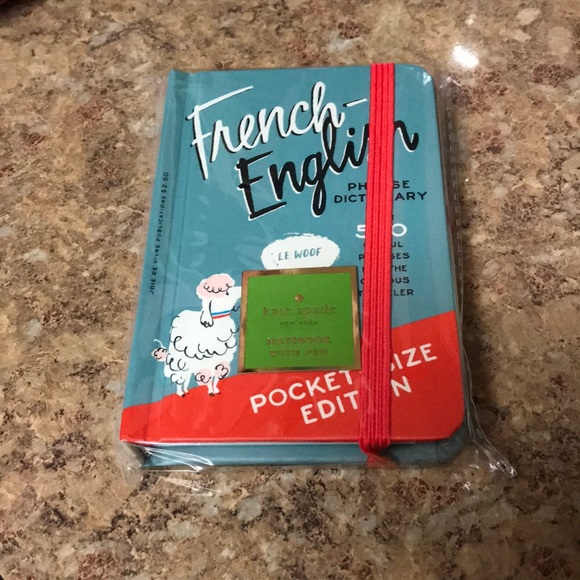 Kate Spade Mini Notebook with Pen - Picture 3 of 6